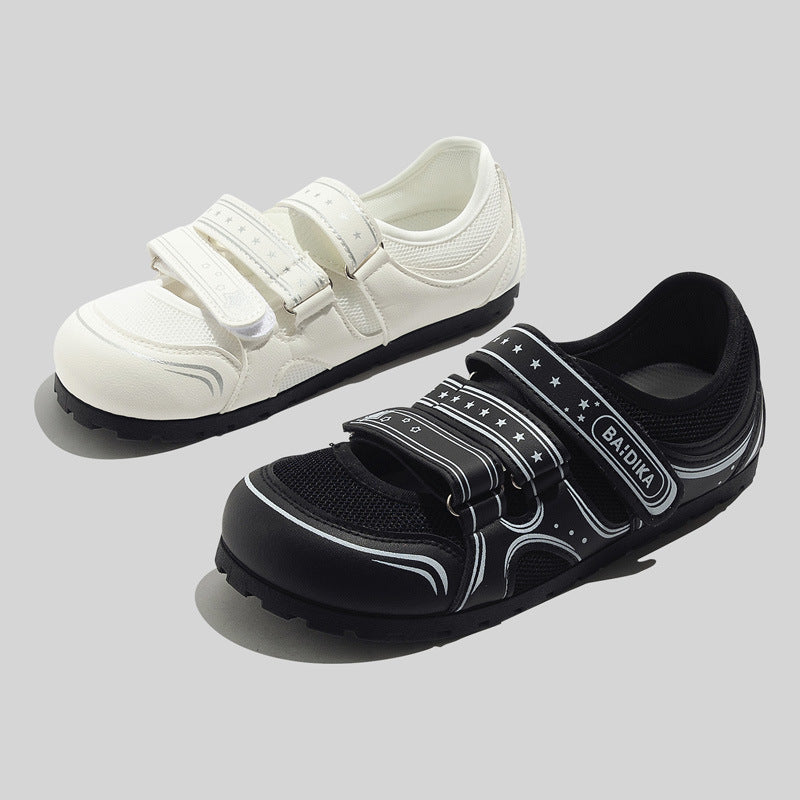 Damen Sportliche Riemensandalen mit atmungsaktiver Mesh-Oberfläche und rutschfester Sohle