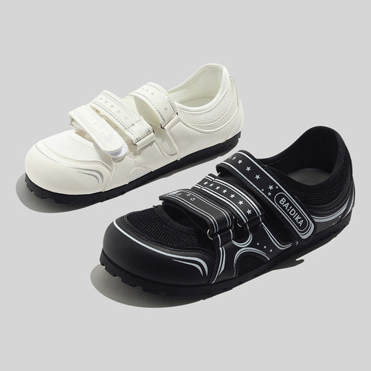 Damen Sportliche Riemensandalen mit atmungsaktiver Mesh-Oberfläche und rutschfester Sohle R&B