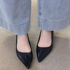 Damen Elegante Ballerinas mit spitzem Design und bequemer Innensohle R&B