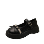 Damen Komfortable Slipper mit elegantem Riemendesign und modischer Schleife R&B