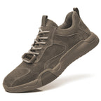 Damen Sportliche Sneakers aus elastischem Wildleder mit rutschfester Sohle R&B