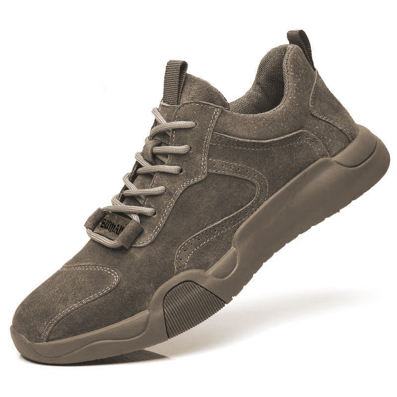 Damen Sportliche Sneakers aus elastischem Wildleder mit rutschfester Sohle R&B