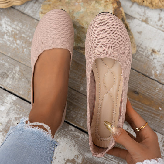 Damen Atmungsaktive Ballerinas mit flexiblem Fußbett R&B