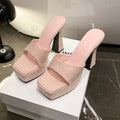 Damen Plateau Sandalen R&B