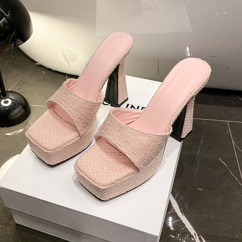 Damen Plateau Sandalen R&B