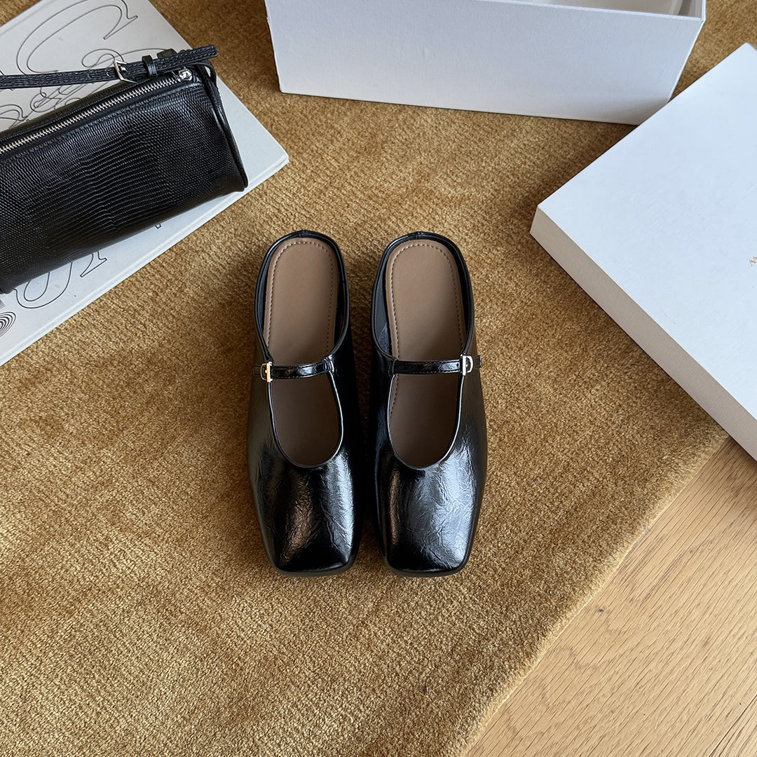 Damen elegante Slingback Schuhe R&B