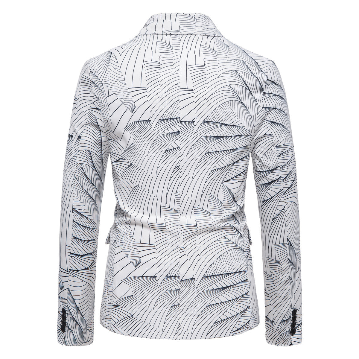 Damen modischer Blazer mit floralem Motiv