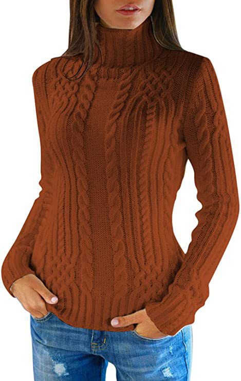 Damen Strickpullover im stylishen Kabelmuster R&B