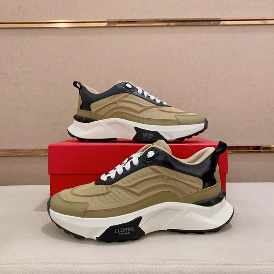 Damen Sportliche Sneakers mit gepolsterter Laufsohle und atmungsaktivem Obermaterial von R&B