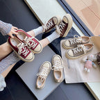 Damen modische Sneakers mit robustem Plateau und klassischem Design R&B
