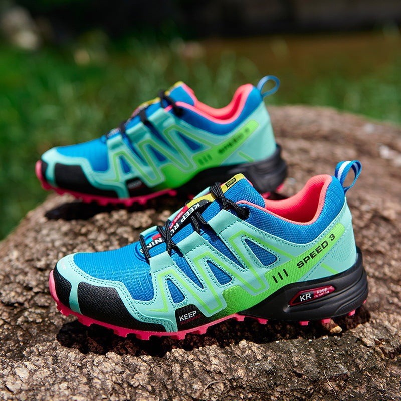 Damen Multifunktionale Sport-Sneaker mit innovativem Schnellschnürsystem und rutschfester Sohle R&B