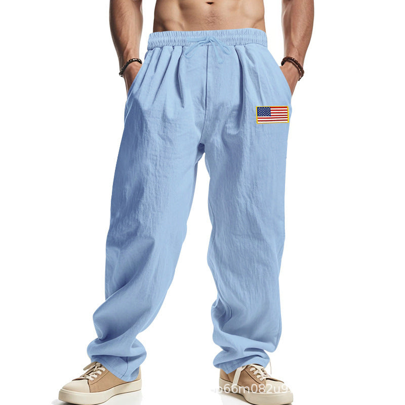 Herren Freizeithose mit elastischem Bund und praktischen Seitentaschen R&B