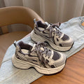 Damen Sportliche Chunky Sneakers mit atmungsaktiver Netzoberfläche R&B