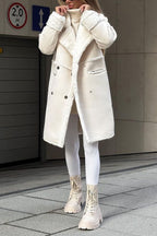 R&B | Fleece Futter Wildledermantel