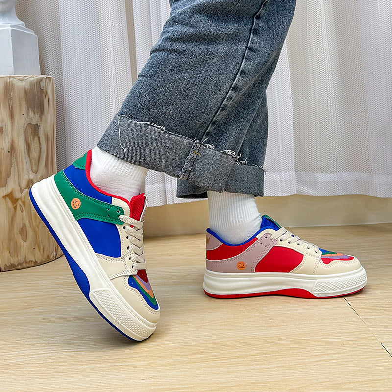 Damen Sportliche Sneakers mit farbenfrohem Design und atmungsaktivem Obermaterial R&B
