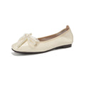 Damen Ballerinas mit elegantem Schleifendetail und Perlenverzierung