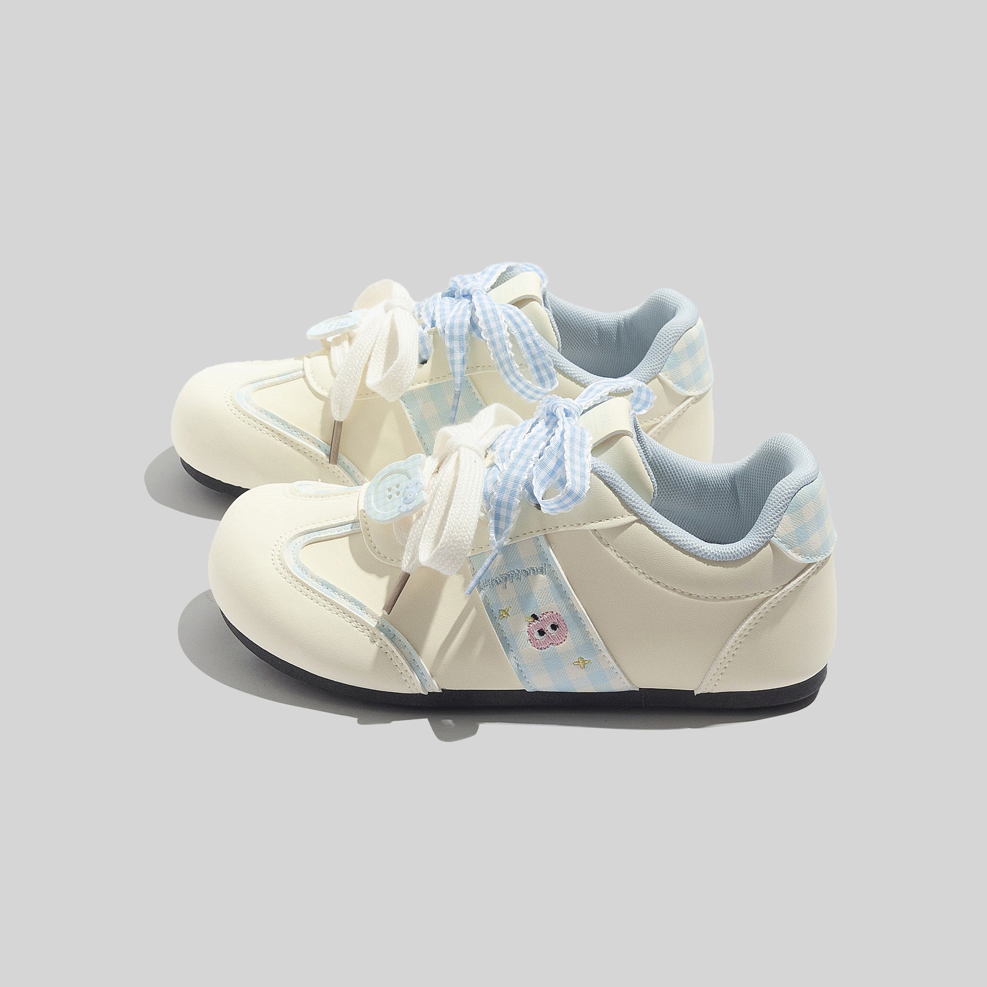 Damen Sportliche Freizeitschuhe mit verspieltem Motiv und innovativem Schnürsystem