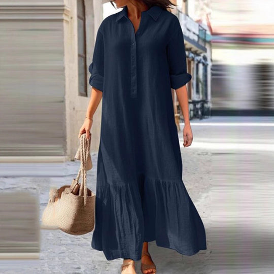 Damen Sommerkleid im lässigen Stil R&B