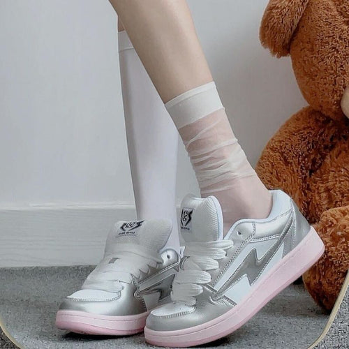 Damen Sportliche Sneakers mit atmungsaktivem Obermaterial und gepolsterter Sohle R&B