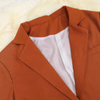 Damen Oversize Blazer Damen Set