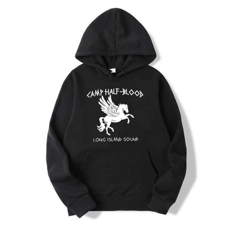 Damen Hoodie mit kreativem Fantasy-Motiv R&B