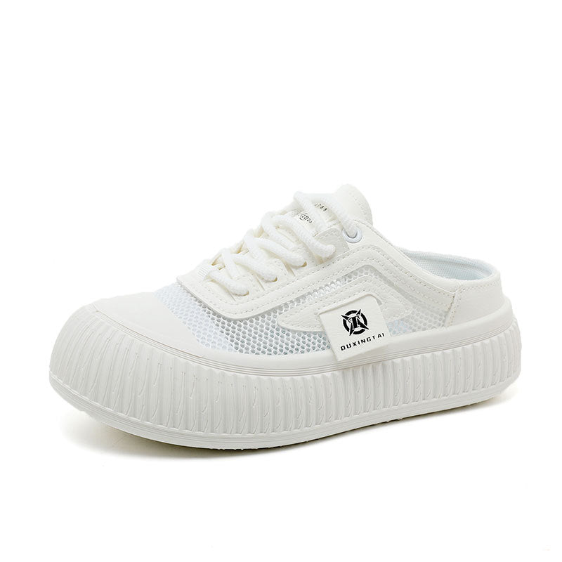 Damen lässige Sneaker mit atmungsaktiver Mesh-Oberfläche und rutschfester Gummisohle R&B