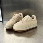 Damen Chunky Sneakers aus hochwertigem Wildleder mit bequemem Fußbett und rutschfester Sohle R&B