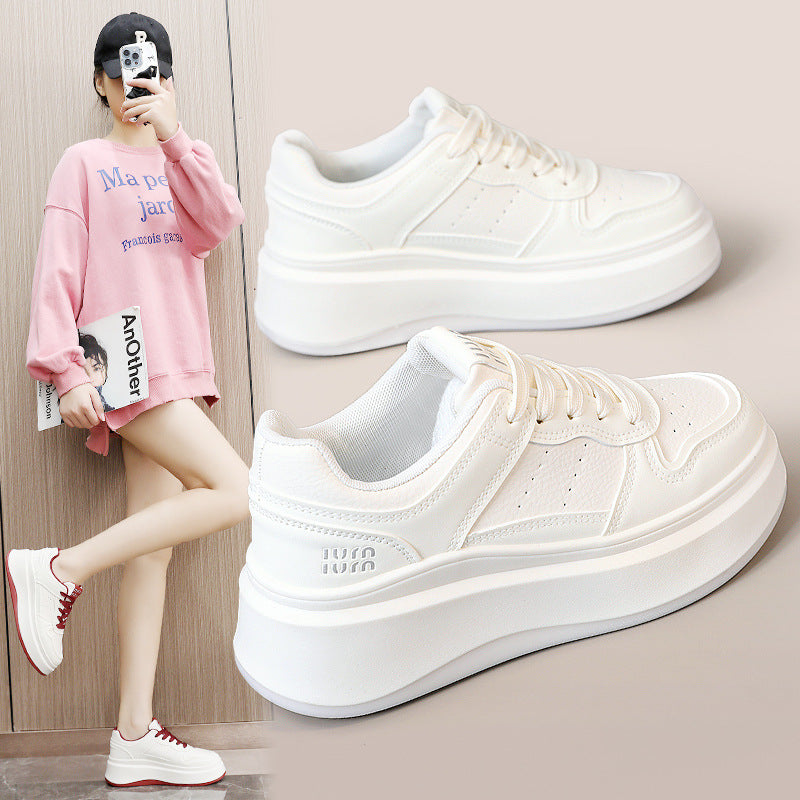 Damen Plateau Sneakers mit rutschfester Sohle und komfortabler Dämpfung R&B