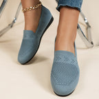 Damen Atmungsaktive und flexible Slip-On Schuhe