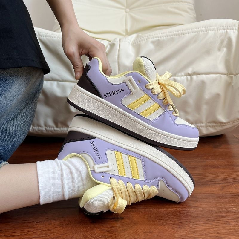 Damen Sportliche Sneakers mit atmungsaktivem Mesh-Obermaterial und dämpfender Sohle
