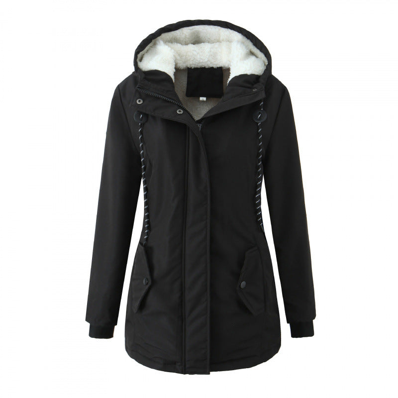 Damen Winterjacke mit weichem Innenfutter R&B