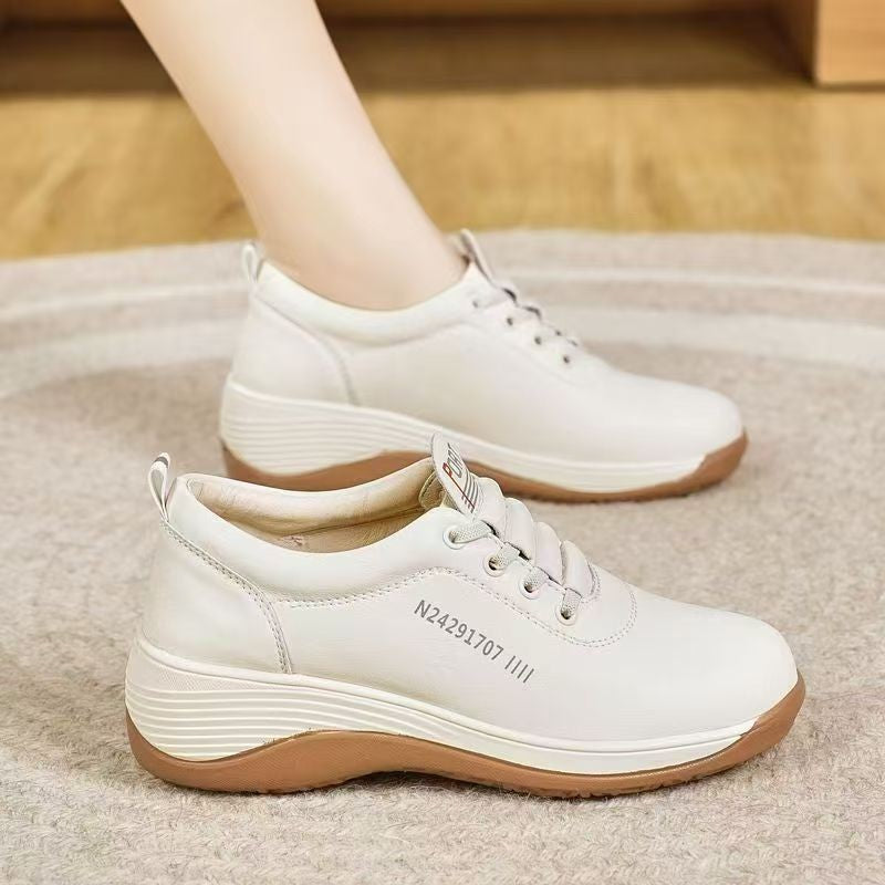 Damen Sportliche Sneaker mit modischem Schnürdesign und rutschfester Sohle R&B