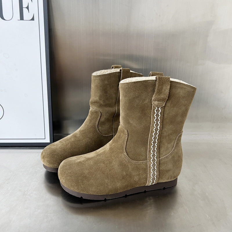 Damen Kuschelige Winterstiefel mit hohem Komfort und weichem Innenfutter R&B