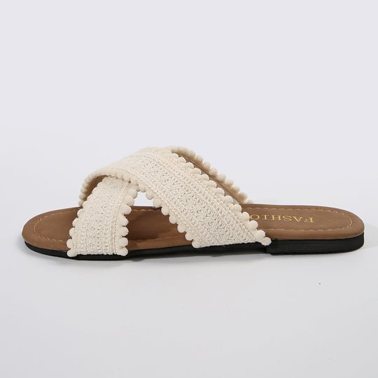 Damen trendige Riemen-Sandalen R&B