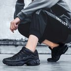 Damen Sportliche Dämpfungssneakers mit atmungsaktiver Oberflächenstruktur Heidi Mode