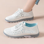Damen Atmungsaktive Freizeitschuhe mit perforiertem Obermaterial und flexibler Sohle R&B