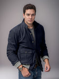 Herren sportliche Cordjacke mit praktischen Taschen und modernem Design R&B
