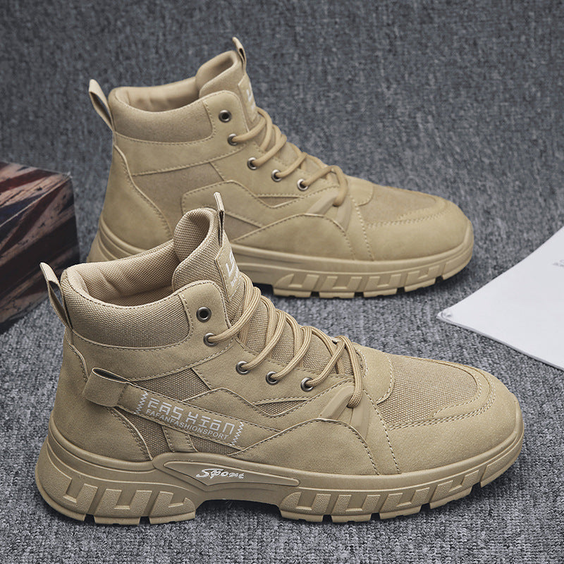 Damen Sportliche High-Top Sneakers mit verstärktem Fersenbereich und isolierter Innensohle R&B