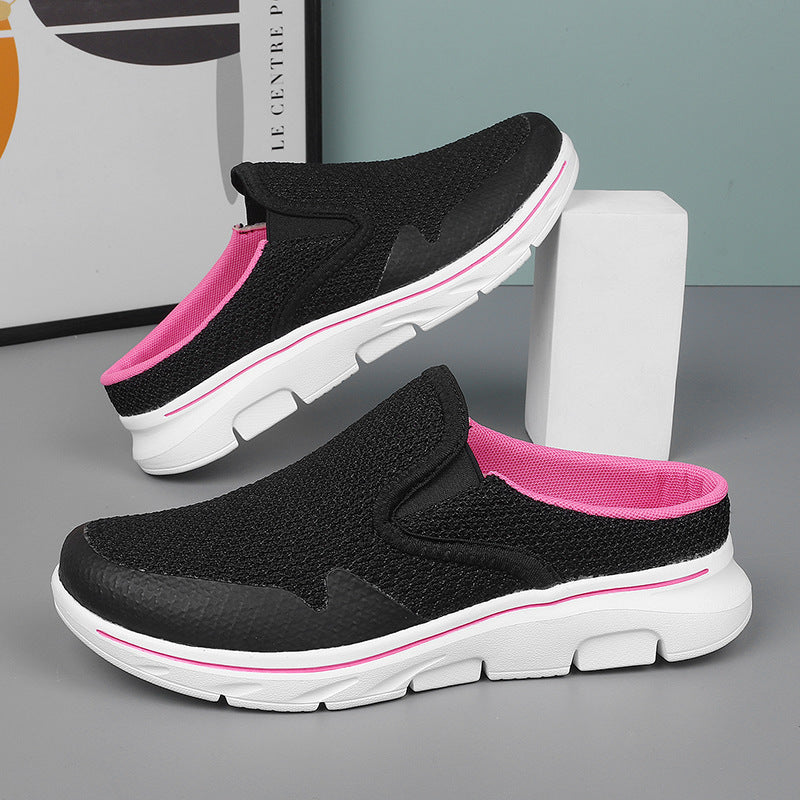 Damen Bequeme Clogs mit atmungsaktivem Mesh-Obermaterial R&B