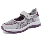 Damen Sportliche Slip-On Sneakers mit verstellbarem Riemen