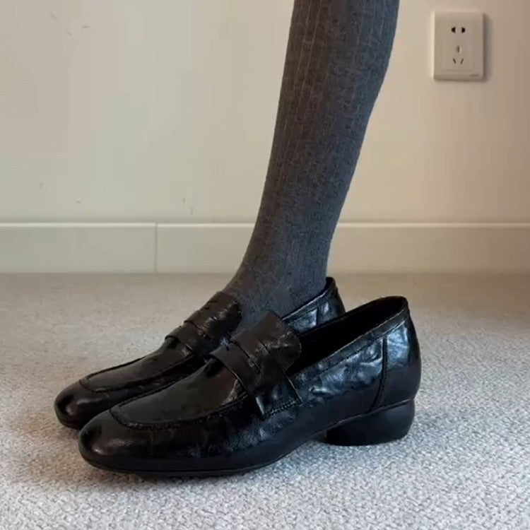 Damen Mokassins mit elegantem Riemen und bequemer Sohle R&B