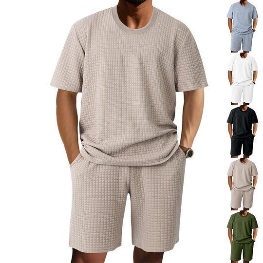 Damen lässiges Freizeit-Outfit aus atmungsaktivem Strukturmaterial R&B