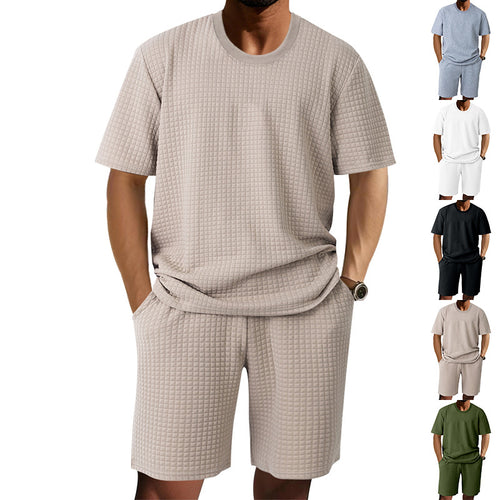 Damen lässiges Freizeit-Outfit aus atmungsaktivem Strukturmaterial R&B