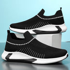 Damen Elastische Sneakers mit innovativem 3D-Strickdesign