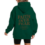 Damen Kapuzensweater mit motivierendem Schriftzug und bequemem Schnitt