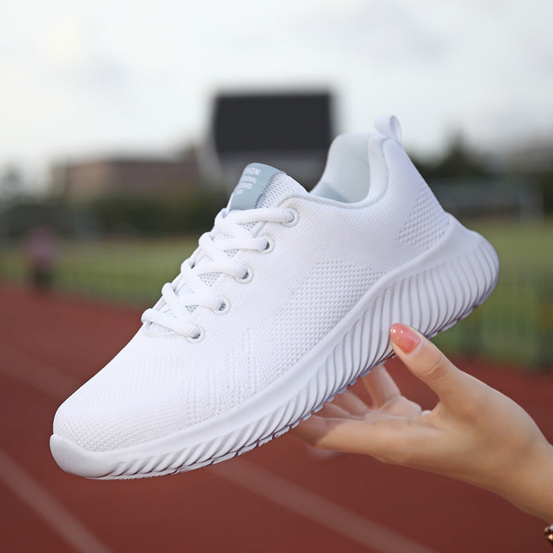 Damen Atmungsaktive Freizeitsneaker mit flexiblem Mesh-Obermaterial und rutschfester Sohle R&B