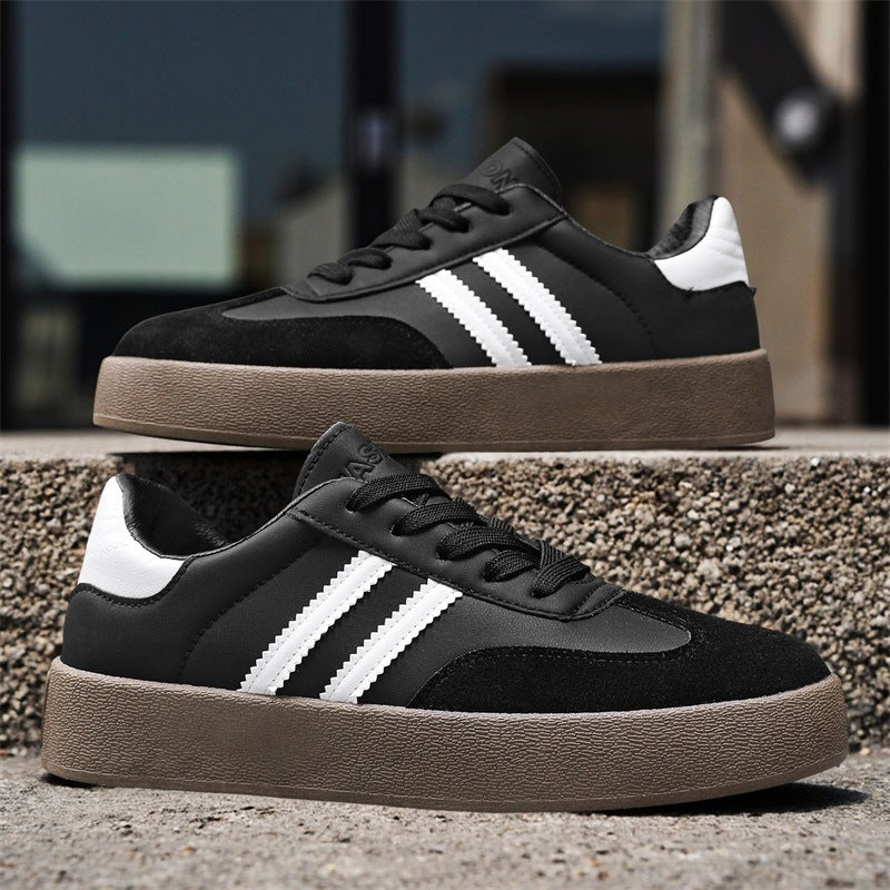 Damen Modische Sneaker mit hochwertigem Obermaterial und rutschfester Sohle