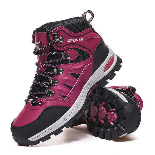 Damen Hochwertige Wanderstiefel mit rutschfester Sohle und isolierender Fütterung R&B