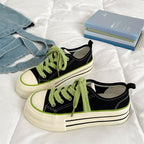 Damen Trendige Sneaker mit dicker Sohle und modischen Details