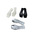 Damen stilvolle transparente Slippers R&B